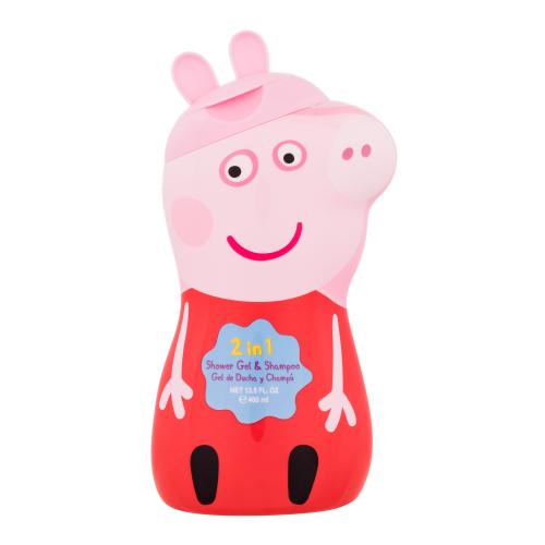 Peppa Pig Shower gel & Shampoo sprchový gél a šampón 2 v 1 400 ml