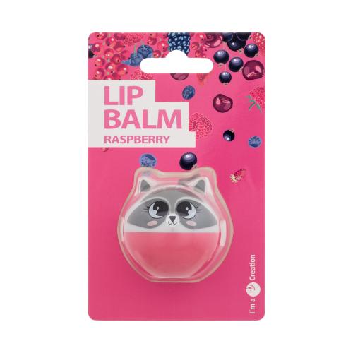 2K Cute Animals Lip Balm Raspberry 6 g balzam na pery pre ženy