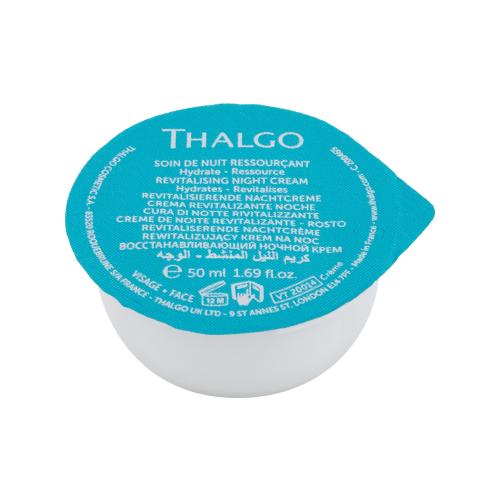 Thalgo Source Marine Revitalising Night Cream 50 ml nočný pleťový krém pre ženy Náplň výživa a regenerácia pleti; na dehydratovanu pleť