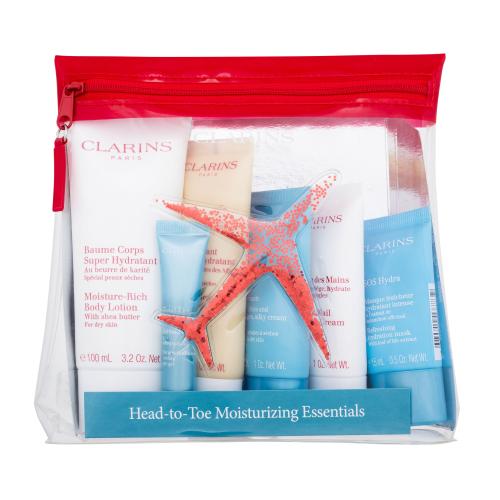 Clarins Hand-To-Toe Moisturizing Essentials darčeková kazeta darčeková sada