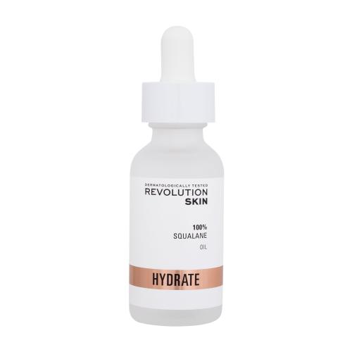 Revolution Skincare Hydrate 100% Squalane 100 % squalane pre rozjasnenie a vyhladenie pleti 30 ml