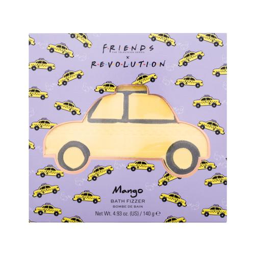 Makeup Revolution X Friends bomba do kúpeľa Car - Mango 140 g