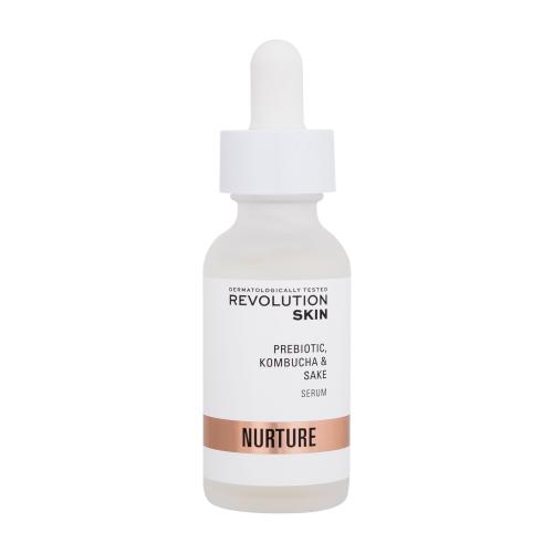 Revolution Skincare Nurture Prebiotic Kombucha & Sake Serum 30 ml pleťové sérum pre ženy na rozjasnenie pleti; na dehydratovanu pleť