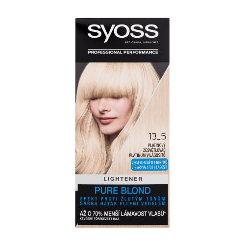 Syoss Intensive Blond odfarbovač na zosvetlenie vlasov odtieň 13-5 Platinum Lightener