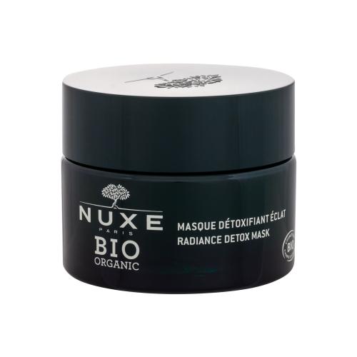 NUXE Bio Organic Radiance Detox Mask 50 ml pleťová maska pre ženy na rozjasnenie pleti; na unavenú pleť