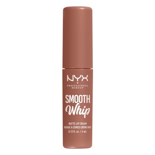 NYX Professional Makeup Smooth Whip Matte Lip Cream zamatový rúž s vyhladzujúcim efektom odtieň 01 Pancake Stacks 4 ml