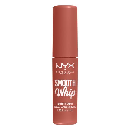NYX Professional Makeup Smooth Whip Matte Lip Cream 4 ml rúž s našľahanou textúrou na dokonalé vyhladenie pier pre ženy 02 Kitty Belly