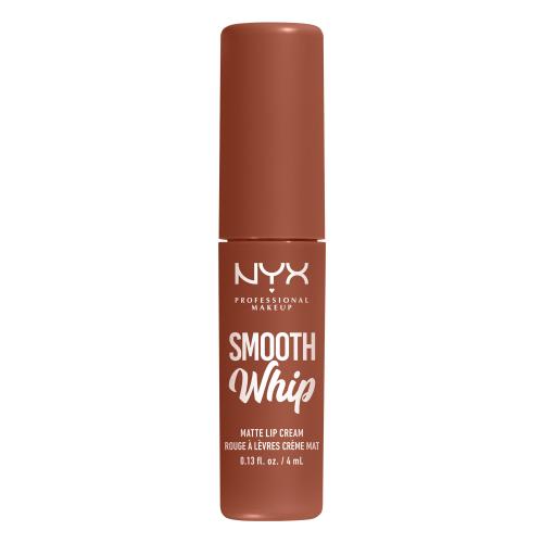 NYX Professional Makeup Smooth Whip Matte Lip Cream zamatový rúž s vyhladzujúcim efektom odtieň 06 Faux Fur 4 ml