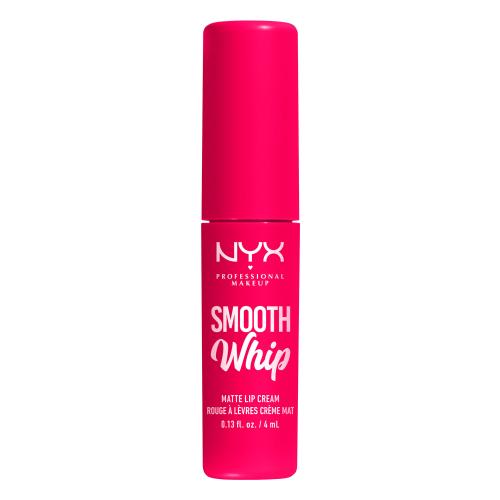 NYX Professional Makeup Smooth Whip Matte Lip Cream zamatový rúž s vyhladzujúcim efektom odtieň 10 Pillow Fight 4 ml