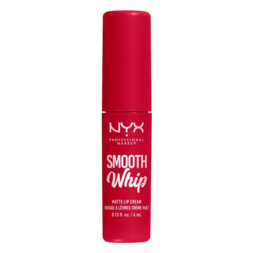 NYX Professional Makeup Smooth Whip Matte Lip Cream zamatový rúž s vyhladzujúcim efektom odtieň 13 Cherry Creme 4 ml