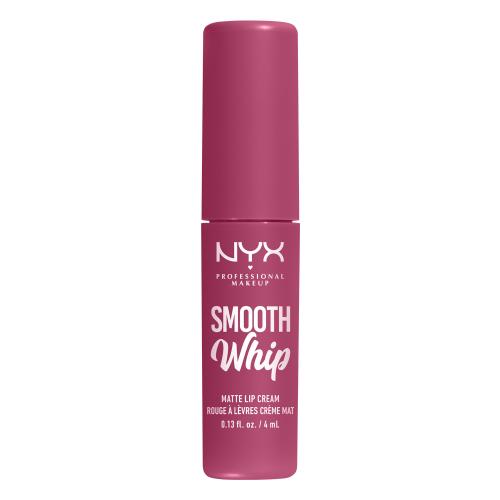 NYX Professional Makeup Smooth Whip Matte Lip Cream 4 ml rúž s našľahanou textúrou na dokonalé vyhladenie pier pre ženy 18 Onesie Funsie