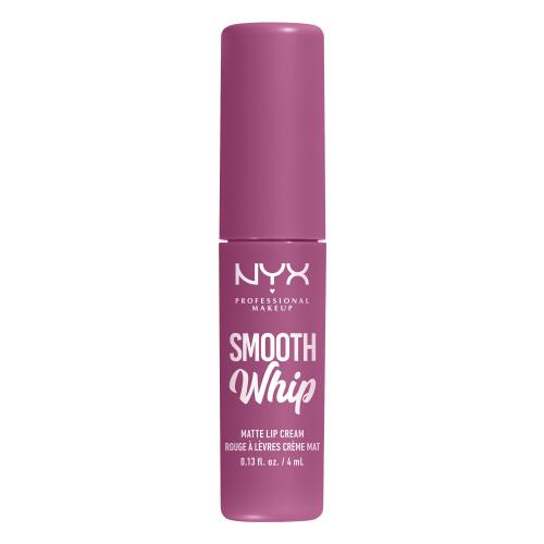 NYX Professional Makeup Smooth Whip Matte Lip Cream 4 ml rúž s našľahanou textúrou na dokonalé vyhladenie pier pre ženy 19 Snuggle Sesh