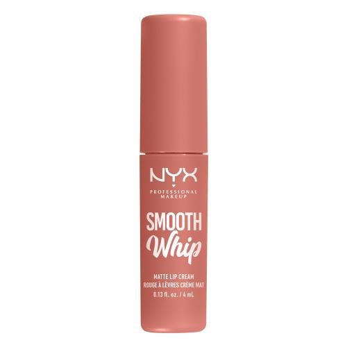 NYX Professional Makeup Smooth Whip Matte Lip Cream zamatový rúž s vyhladzujúcim efektom odtieň 22 Cheeks 4 ml