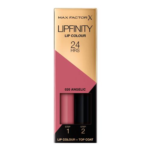 Max Factor Lipfinity Lip Colour 4,2 g rúž pre ženy 020 Angelic tekutý rúž