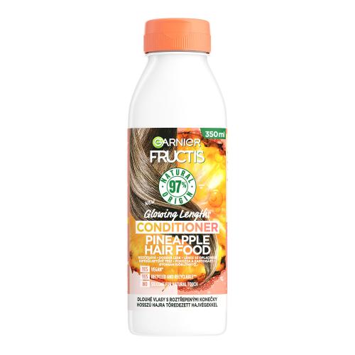 Garnier Fructis Pineapple Hair Food rozjasňujúci kondicionér pre dlhé vlasy 350 ml