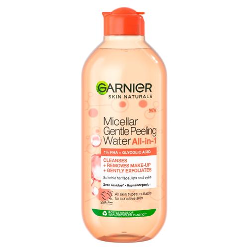 Garnier Skin Naturals Micellar Gentle Peeling micelárna voda s peelingovým efektom 400 ml