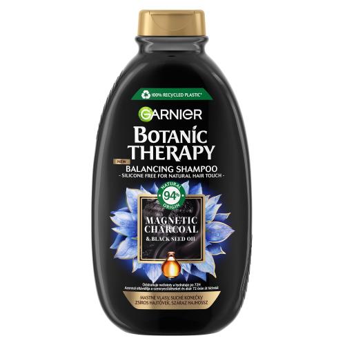 Garnier Botanic Therapy Magnetic Charcoal & Black Seed Oil 400 ml šampón pre ženy na mastné vlasy