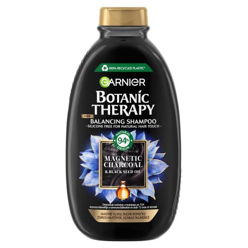 Garnier Botanic Therapy Magnetic Charcoal šampón pre mastnú vlasovú pokožku a suché končeky 250 ml