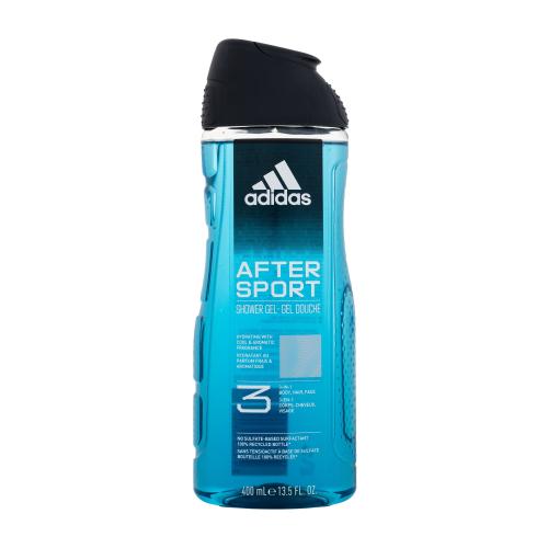 Adidas After Sport Shower Gel 3-In-1 400 ml sprchovací gél pre mužov