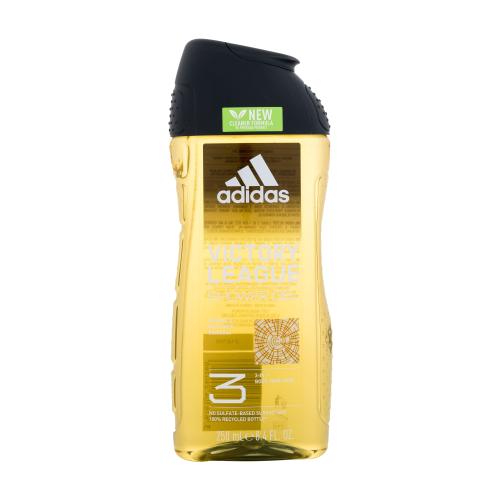 Adidas Victory League Shower Gel 3-In-1 New Cleaner Formula 250 ml sprchovací gél pre mužov