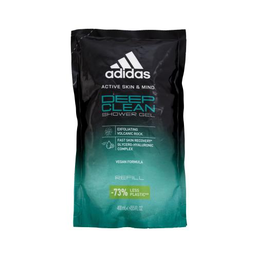 Adidas Deep Clean čistiaci sprchový gél náhradná náplň 400 ml