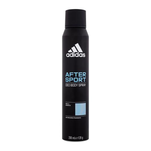 Adidas After Sport Deo Body Spray 48H 200 ml dezodorant pre mužov deospray