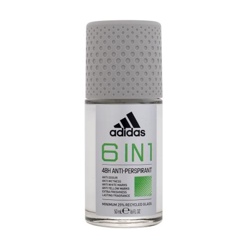 Adidas 6 In 1 48H Anti-Perspirant 50 ml antiperspirant pre mužov roll-on