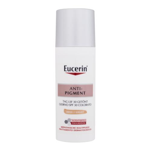Eucerin Anti-Pigment Tinted Day Cream SPF30 50 ml denný pleťový krém pre ženy Light na pigmentové škvrny