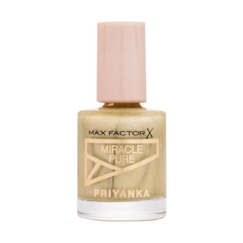 Max Factor Priyanka Miracle Pure 12 ml lak na nechty pre ženy 714 Sunrise Glow
