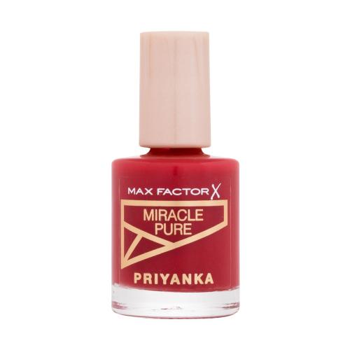 Max Factor Priyanka Miracle Pure 12 ml lak na nechty pre ženy 360 Daring Cherry