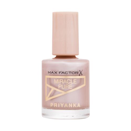 Max Factor Priyanka Miracle Pure 12 ml lak na nechty pre ženy 775 Radiant Rose