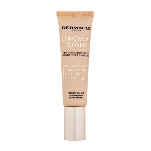 Dlhotrvajúci krycí make-up Longwear Cover SPF 15 (Liquid Foundation & Concealer) 30 ml 05 Bronze