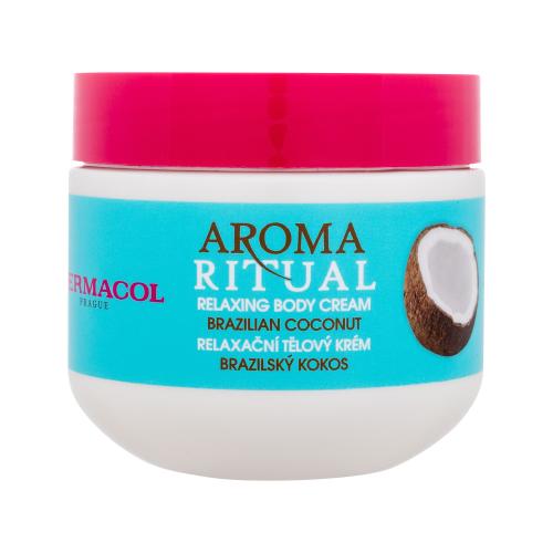 Dermacol - Aroma Ritual telový krém brazílsky kokos - AROMA RIRUAL BODY CREAM BRAZILIAN COCONUT - 300 ml