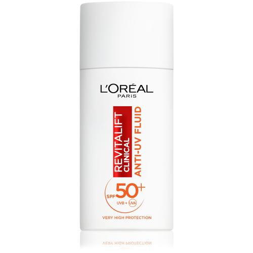 L’Oréal Paris Revitalift Clinical denný pleťový fluid s SPF 50+ a vitamínom C SPF 50+ 50 ml