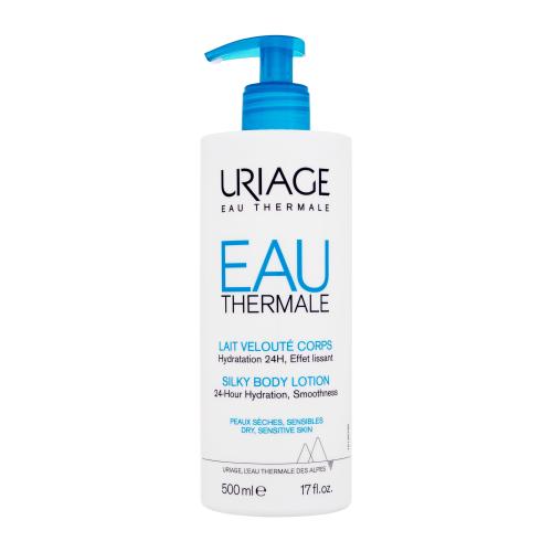 Uriage Eau Thermale Silky Body Lotion hodvábne telové mlieko pre suchú a citlivú pokožku 500 ml