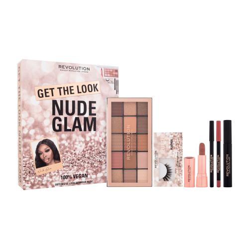 Makeup Revolution London Get The Look Nude Glam darčeková kazeta darčeková sada Understated