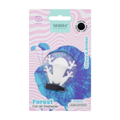 Mr & Mrs Fragrance Forest Citrus & Amber vôňa do auta (White Frog) 1 ks