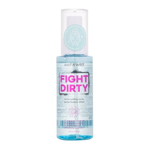 Wet n Wild Fight Dirty Detox Setting Spray 65 ml fixátor make-upu pre ženy