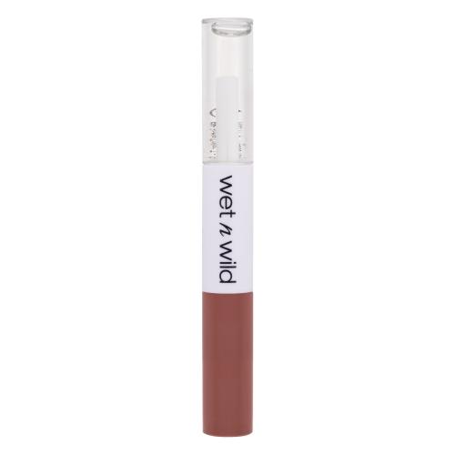 Wet n Wild MegaLast Lock 'N' Shine Lip Color + Gloss 4 ml rúž pre ženy Lotus Petal tekutý rúž