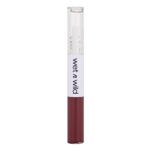 Wet n Wild MegaLast Lock 'N' Shine Lip Color + Gloss 4 ml rúž pre ženy Pinky Promise tekutý rúž