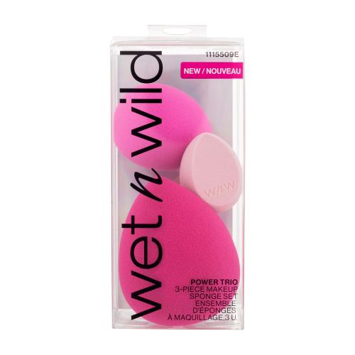 Wet n Wild Makeup Sponge Power Trio 3 ks aplikátor pre ženy
