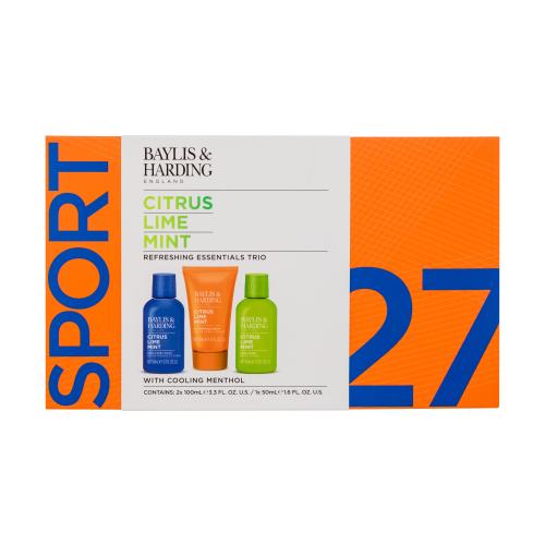 Baylis & Harding Citrus Lime & Mint Refreshing Essentials Trio darčeková kazeta darčeková sada