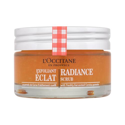L'Occitane Exfoliance Radiance Scrub Corsican Pomelo peeling pre zjednotenú a rozjasnenú pleť 75 ml