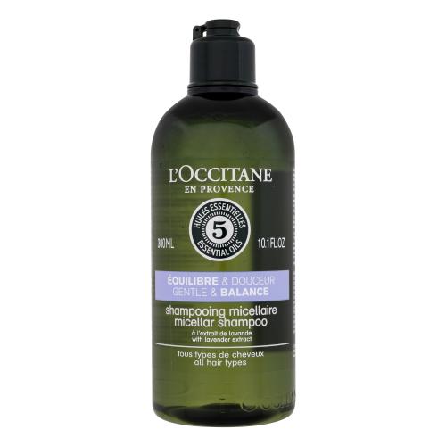 L'Occitane Gentle & Balance Micellar Shampoo čistiaci šampón pre všetky typy vlasov 300 ml