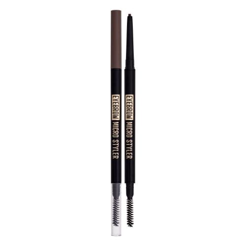 Dermacol Automatická ceruzka na obočie s kefkou Eyebrow Micro Style r (Automatic Eyebrow Pencil) 0,1 g 01