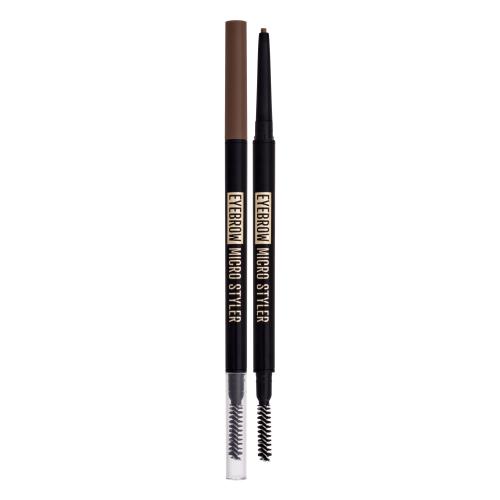 Dermacol Automatická ceruzka na obočie s kefkou Eyebrow Micro Style r (Automatic Eyebrow Pencil) 0,1 g 02