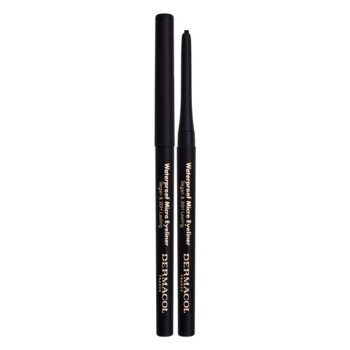 Dermacol Automatická ceruzka na oči (Waterproof Micro Eyeliner) 01 Black