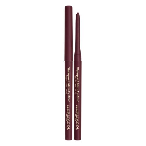 Dermacol Micro Eyeliner Waterproof vodeodolná ceruzka na oči odtieň 02 Brown 0,35 g
