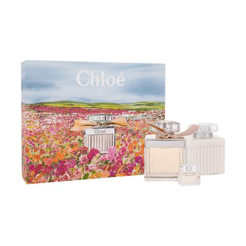 Chloé Chloé SET2 darčeková kazeta pre ženy parfumovaná voda 75 ml + telové mlieko 100 ml + parfumovaná voda 5 ml