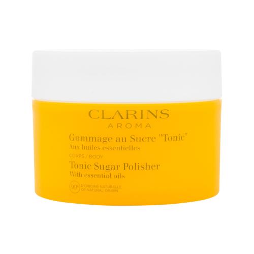 Clarins Aroma Tonic Sugar Polisher 250 g telový peeling pre ženy poškodená krabička